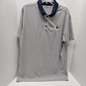 Mens Nike Golf Standard Fit Dallas Cowboys Star Logo embroidered Short Sleeve XL